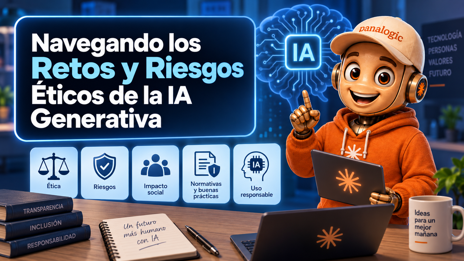Navegando los Retos y Riesgos Éticos de la IA Generativa