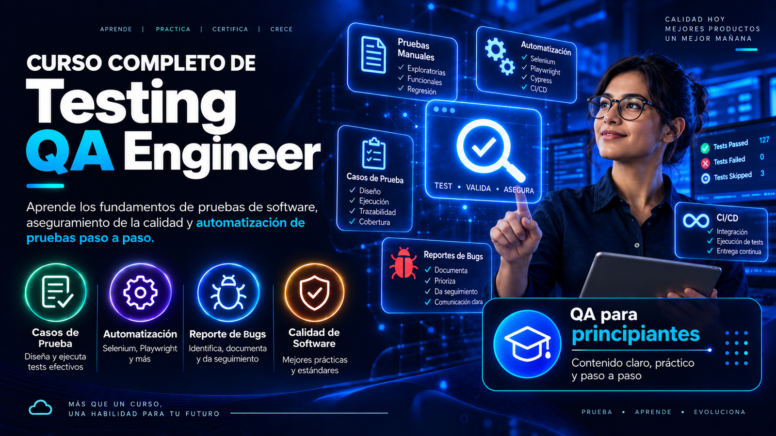 CURSO COMPLETO DE Testing QA ENGINEER