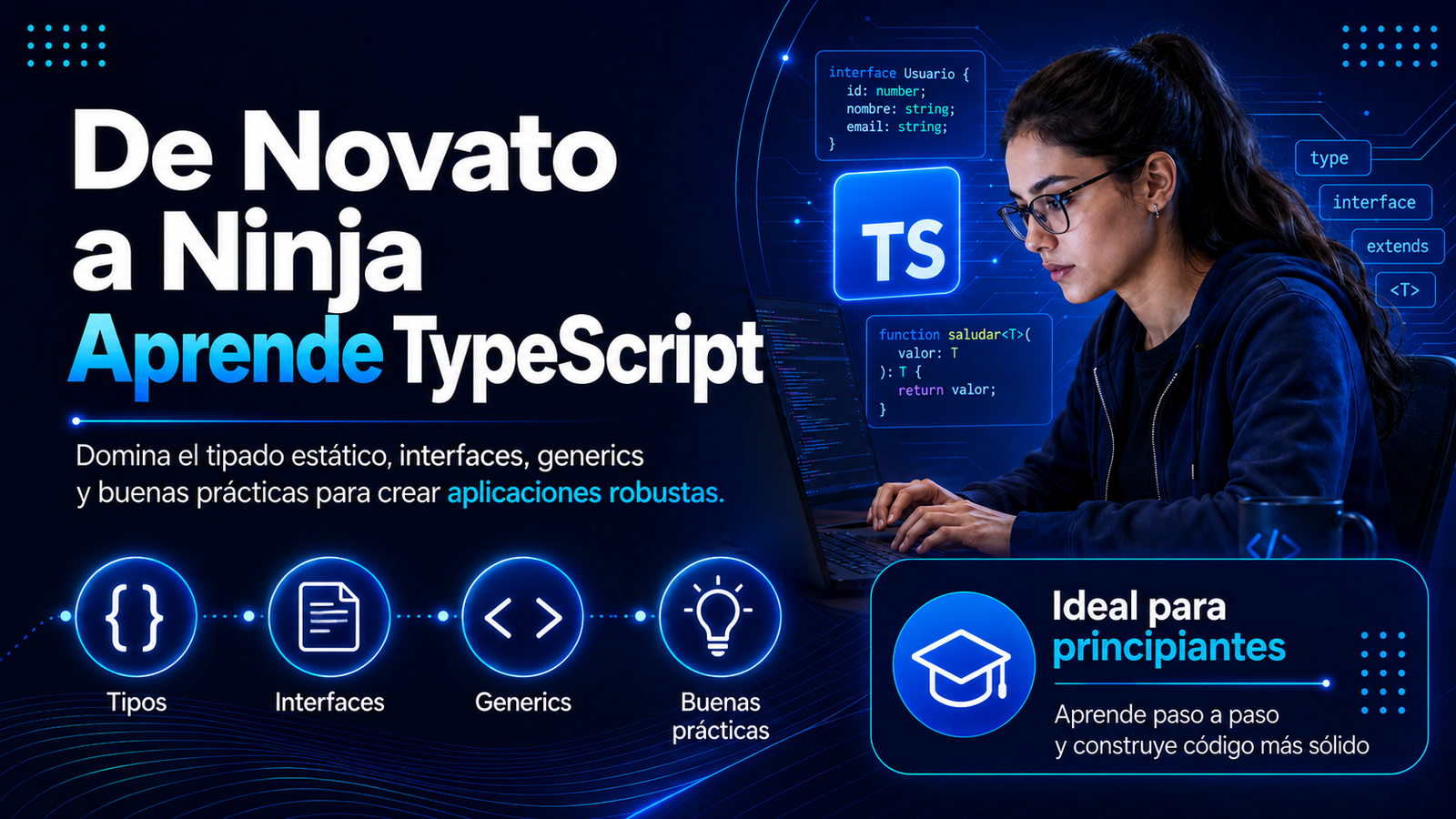 De Novato a Ninja: Aprende TypeScript